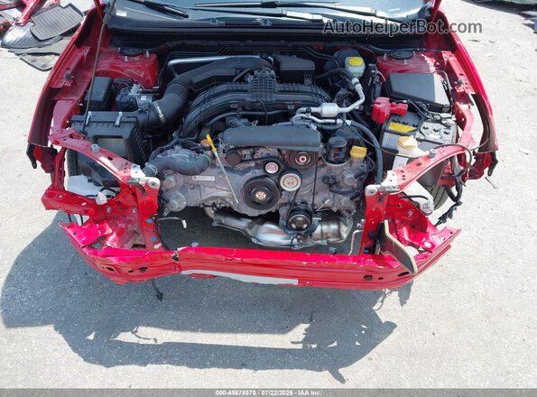 JF1GUABC4S8300926 2025 SUBARU IMPREZA Red Вид ззаду