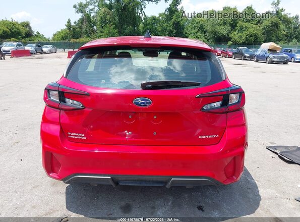 JF1GUABC4S8300926 2025 SUBARU IMPREZA Red 