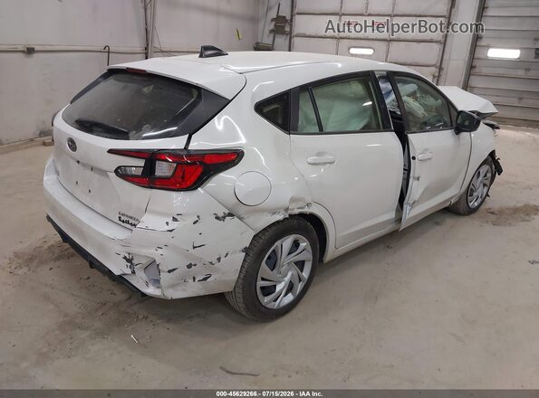JF1GUABC5R8290904 2024 SUBARU IMPREZA Белый Задняя правая четверть