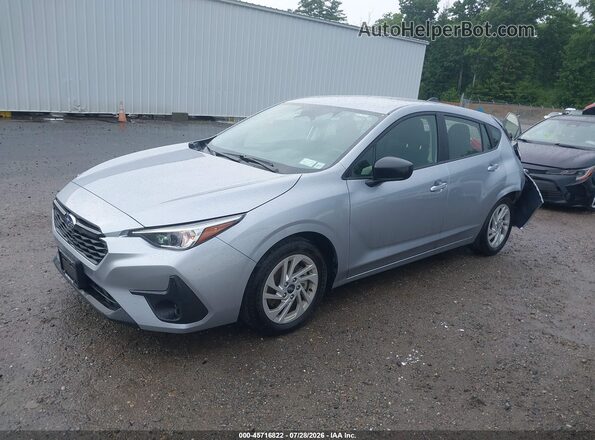JF1GUABC5S8219014 2025 SUBARU IMPREZA Серебряный Передняя левая четверть