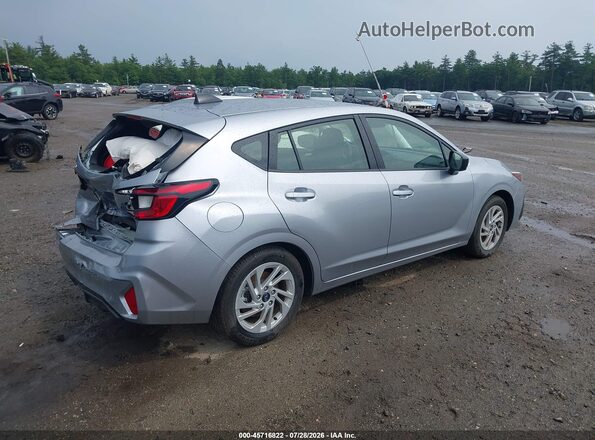 JF1GUABC5S8219014 2025 SUBARU IMPREZA Серебряный Задняя правая четверть