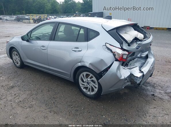 JF1GUABC5S8219014 2025 SUBARU IMPREZA Серебряный Задняя левая четверть