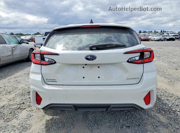 JF1GUABC5S8271548 2025 SUBARU IMPREZA White Հետևի տեսք