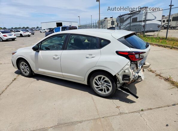 JF1GUABC6R8258043 2024 SUBARU IMPREZA Белый Задняя левая четверть