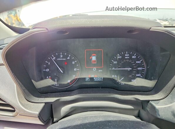 JF1GUABC6R8258043 2024 SUBARU IMPREZA Белый Вид щитка приборов
