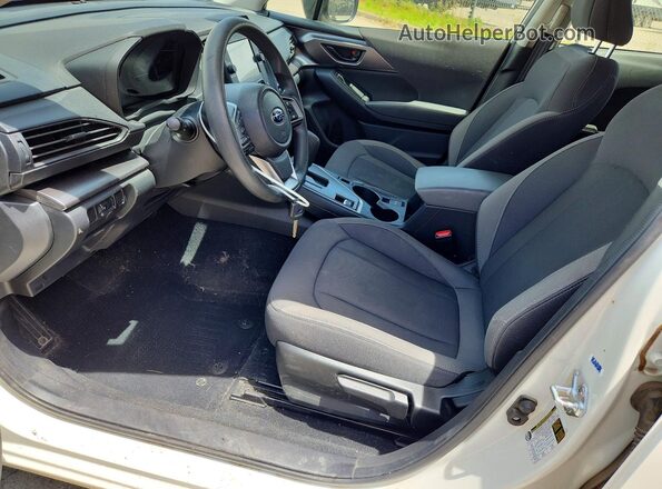 JF1GUABC6R8258043 2024 SUBARU IMPREZA Белый Вид салона спереди