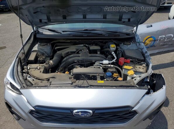 JF1GUABC6R8258821 2024 SUBARU IMPREZA Silver Widok wnętrza z tyłu