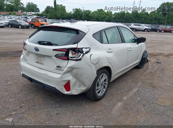 JF1GUABC6R8263209 2024 SUBARU IMPREZA White Հետևի աջ