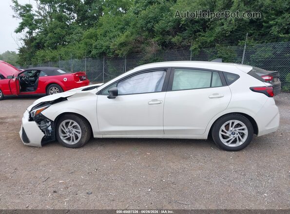 JF1GUABC6R8263209 2024 SUBARU IMPREZA White Սալոնի 360 աստիճան տեսք