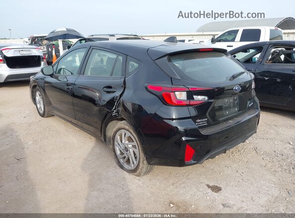 JF1GUABC6S8263975 2025 SUBARU IMPREZA Черный Задняя левая четверть