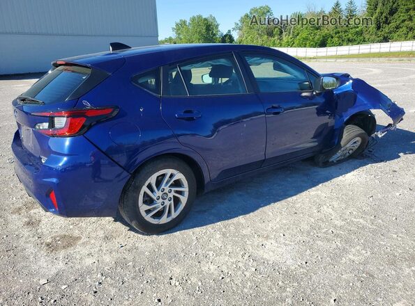 JF1GUABC6S8288343 2025 SUBARU IMPREZA Синий Задняя правая четверть