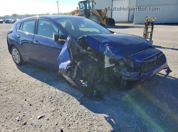 JF1GUABC6S8288343 2025 SUBARU IMPREZA Синий Передняя правая четверть