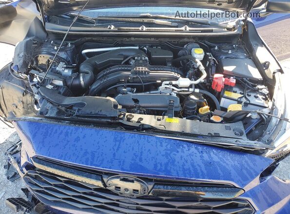JF1GUABC6S8288343 2025 SUBARU IMPREZA Синий Вид задней части салона