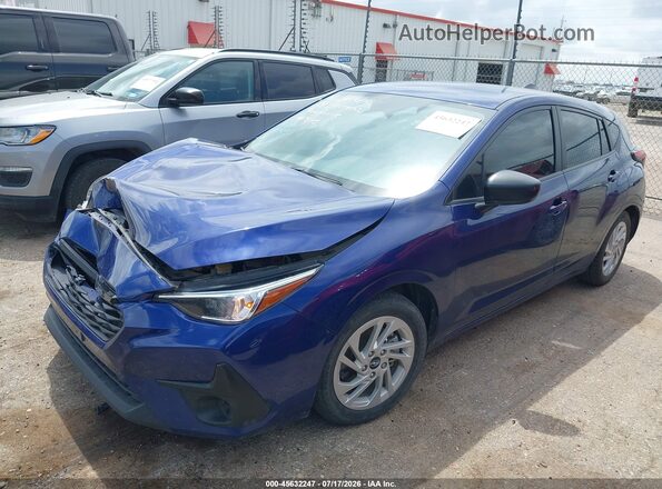 JF1GUABC7R8852169 2024 SUBARU IMPREZA Dark Blue Front left