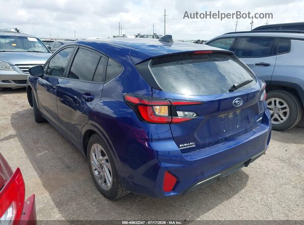 JF1GUABC7R8852169 2024 SUBARU IMPREZA Dark Blue Rear left