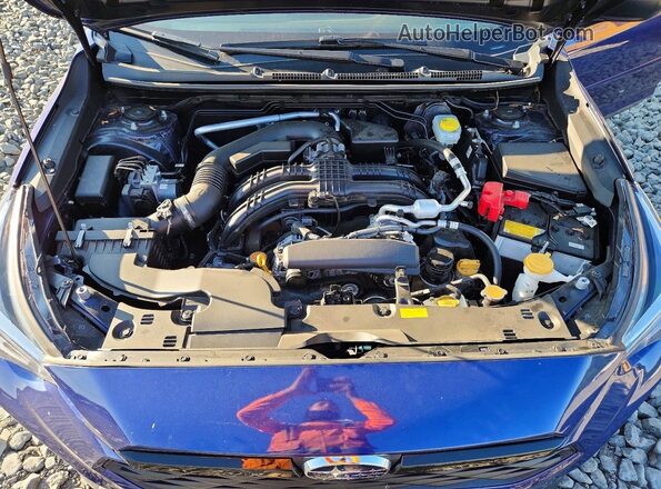 JF1GUABC7R8882451 2024 SUBARU IMPREZA Синий Вид задней части салона