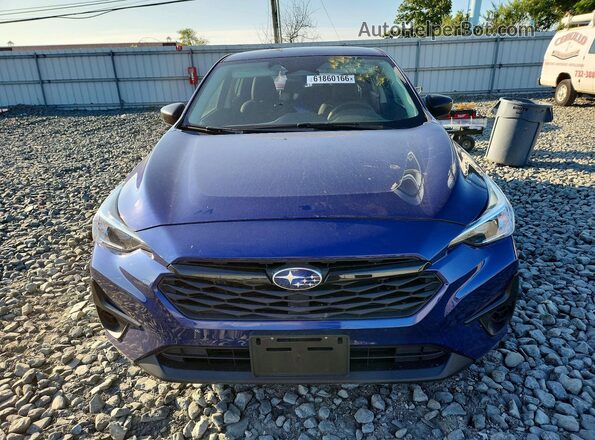 JF1GUABC7R8882451 2024 SUBARU IMPREZA Синий Вид спереди