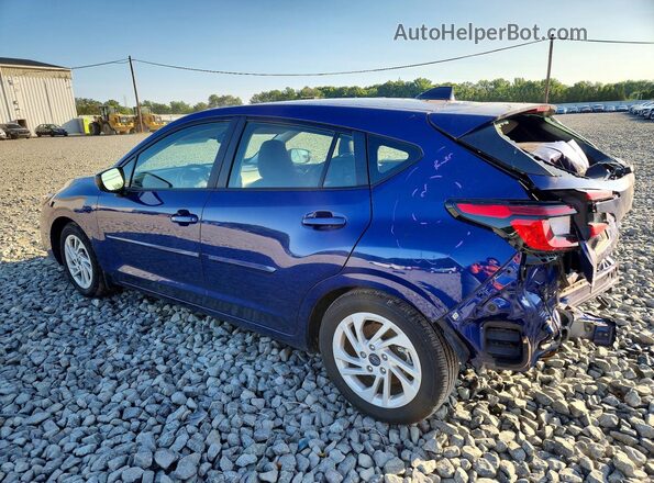 JF1GUABC7R8882451 2024 SUBARU IMPREZA Синий Задняя левая четверть