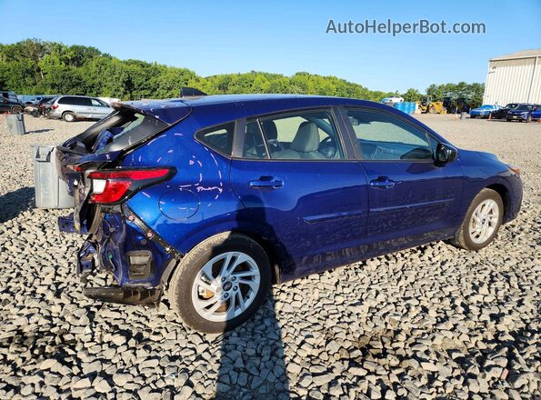 JF1GUABC7R8882451 2024 SUBARU IMPREZA Синий Задняя правая четверть
