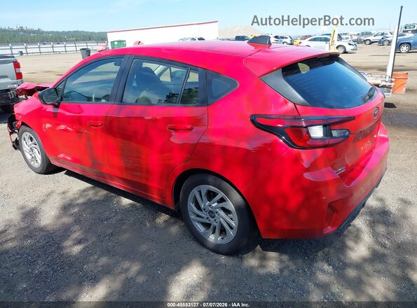 JF1GUABC7S8257974 2025 SUBARU IMPREZA Red Задня ліва чверть