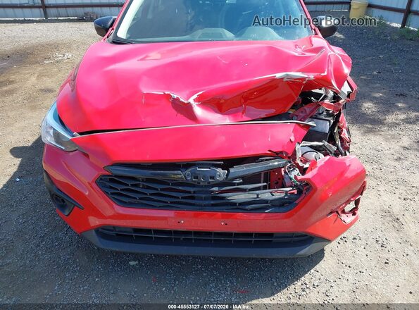 JF1GUABC7S8257974 2025 SUBARU IMPREZA Red Вид спереду