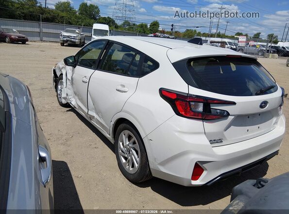 JF1GUABC8S8259362 2025 SUBARU IMPREZA White Задня ліва чверть