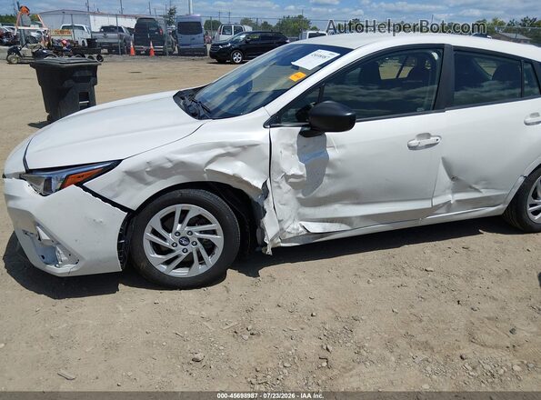 JF1GUABC8S8259362 2025 SUBARU IMPREZA White Вид спереду