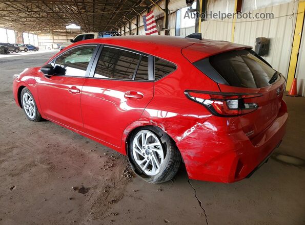 JF1GUABC9R8231144 2024 SUBARU IMPREZA Red Задня ліва чверть