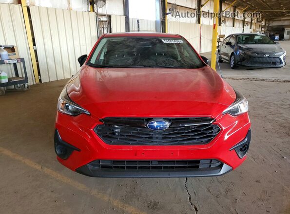 JF1GUABC9R8231144 2024 SUBARU IMPREZA Red Вид спереду