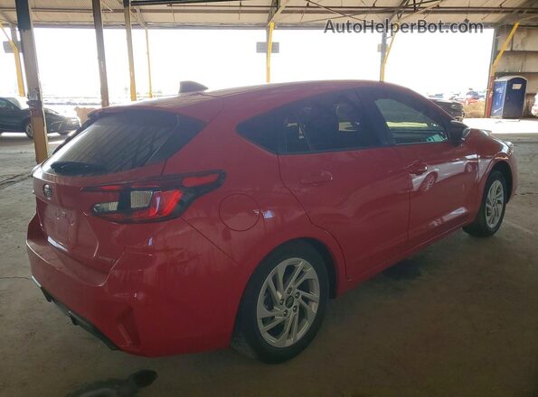 JF1GUABC9R8231144 2024 SUBARU IMPREZA Red Задня права чверть