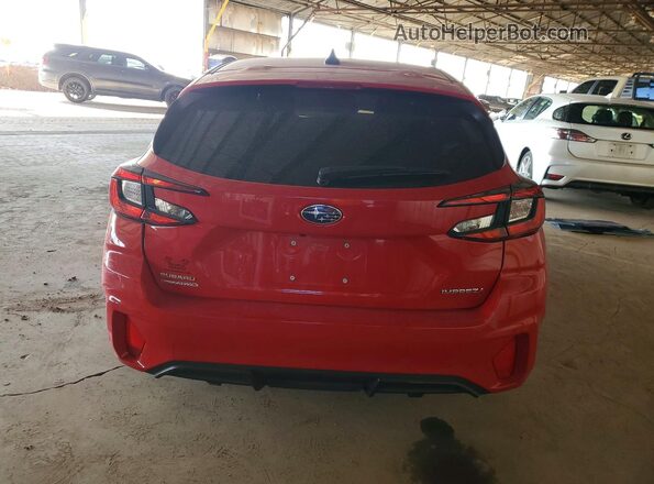 JF1GUABC9R8231144 2024 SUBARU IMPREZA Red Вид ззаду