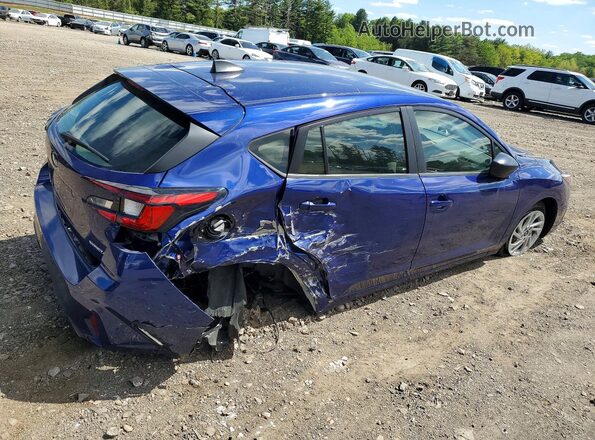 JF1GUABC9R8265598 2024 SUBARU IMPREZA Blue Задня права чверть
