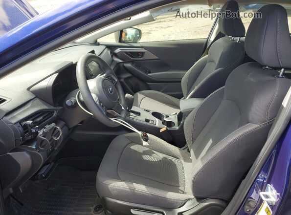 JF1GUABC9R8265598 2024 SUBARU IMPREZA Blue Вид салону спереду