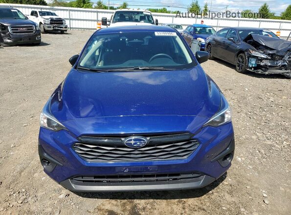 JF1GUABC9R8265598 2024 SUBARU IMPREZA Blue Вид спереду