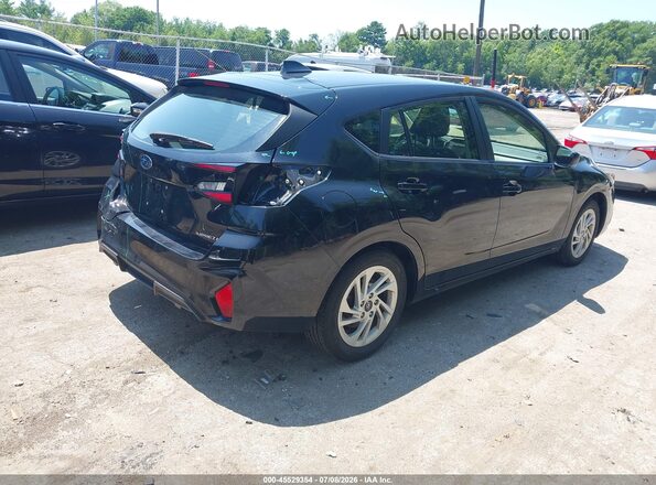 JF1GUABC9R8279498 2024 SUBARU IMPREZA Black უკანა მარჯვენა