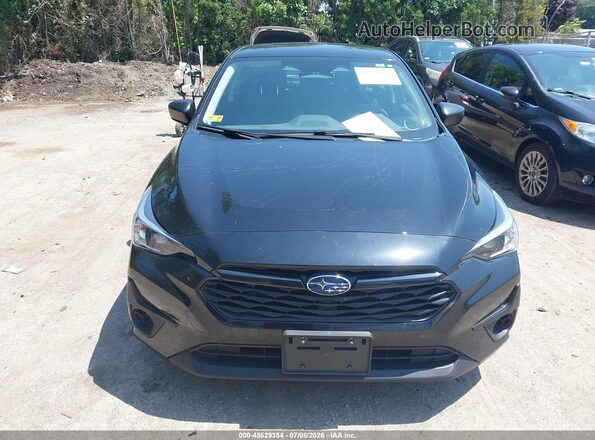 JF1GUABC9R8279498 2024 SUBARU IMPREZA Black ხელსაწყოთა პანელის ხედი