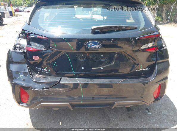 JF1GUABC9R8279498 2024 SUBARU IMPREZA Black წინა ხედი