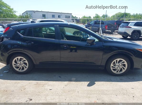 JF1GUABC9R8279498 2024 SUBARU IMPREZA Black უკანა სალონის ხედი