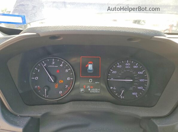 JF1GUABC9R8304755 2024 SUBARU IMPREZA Blue ხელსაწყოთა პანელის ხედი