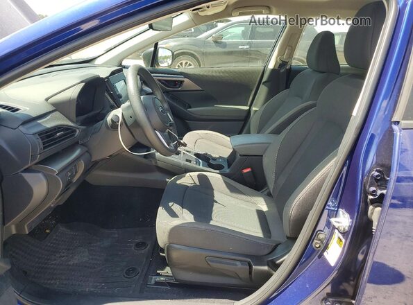 JF1GUABC9R8304755 2024 SUBARU IMPREZA Blue წინა სალონის ხედი