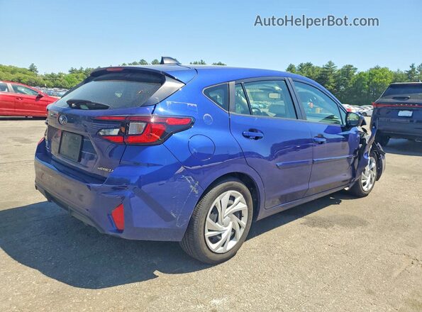 JF1GUABC9R8906359 2024 SUBARU IMPREZA Blue Հետևի աջ