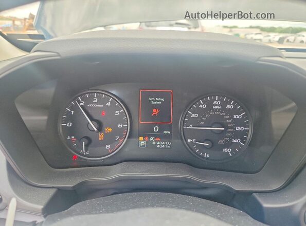 JF1GUABC9S8299871 2025 SUBARU IMPREZA Черный Вид щитка приборов