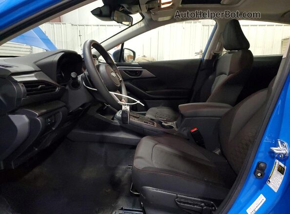 JF1GUAFC0S8310475 2025 SUBARU IMPREZA Blue Вид салону спереду