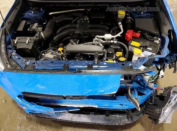 JF1GUAFC0S8310475 2025 SUBARU IMPREZA Blue Вид задньої частини салону