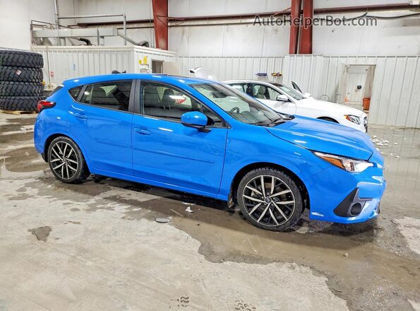 JF1GUAFC0S8310475 2025 SUBARU IMPREZA Blue Передня права чверть