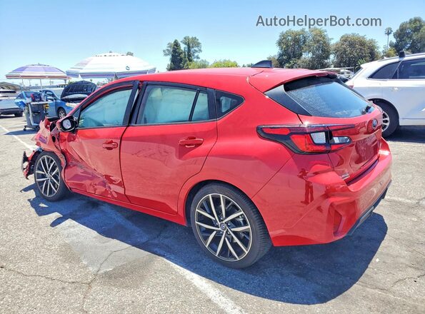 JF1GUAFC2S8248349 2025 SUBARU IMPREZA Red Tył lewy