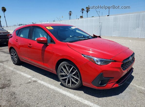 JF1GUAFC2S8248349 2025 SUBARU IMPREZA Red Przód prawy