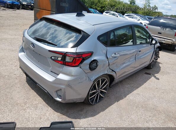 JF1GUAFC2T8200609 2026 SUBARU IMPREZA Silver Հետևի աջ