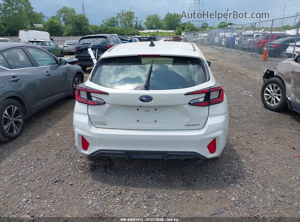 JF1GUAFC4R8894678 2024 SUBARU IMPREZA White Սարքավորումների վահանակի տեսք