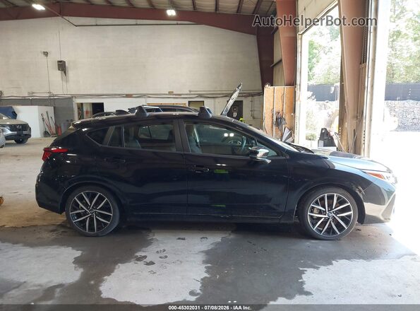 JF1GUAFC6R8246114 2024 SUBARU IMPREZA Black ხელსაწყოთა პანელის ხედი